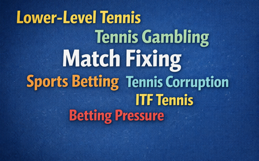 Why Lower-Level Tennis Players Are Vulnerable to Gambling Pressure
