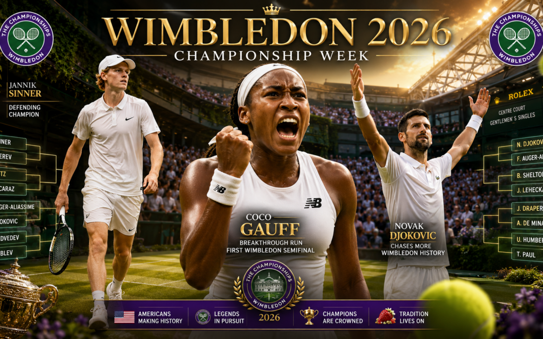 Wimbledon 2026 Mid-Tournament Recap: Champions Rising, Americans Charging, and the Grass Separating the Great